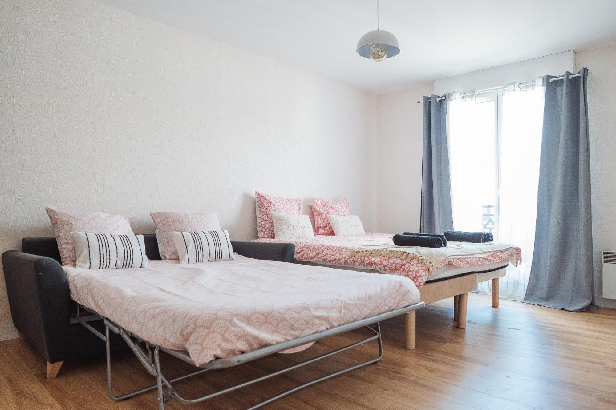Cosy Studio Entre Paris Et Disneyland Paris Apartment Esbly Bagian luar foto